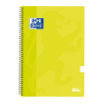Oxford School Classic Cuaderno Espiral Tapa Extradura Write-Erase - Folio Pauta 3.5mm - 80 Hojas - Color Lima
