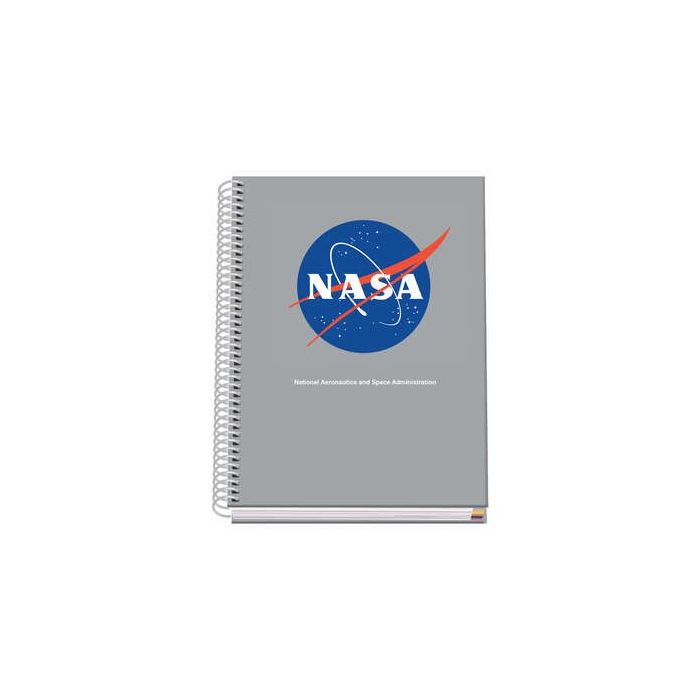 Dohe Cuaderno en Espiral A5 - 162x210mm - Tapa Dura con Carton Forrado - 100 Hojas de Papel Offset de 90gr - Cuadricula de 5mm