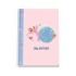 Dohe Cuaderno Tamaño Folio - Cubierta en Cartulina Contracolada - Impresion a Todo Color - Plastificado Brillo - Guardas Impresas - Encuadernado en Espiral Metalico Blanco
