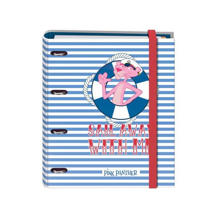 Dohe Cuaderno de Carton Forrado - 35mm - 100 Hojas Offset 90g - 4 Anillas Niqueladas - 4 Separadores Polipropileno - Sobre Transparente Velcro