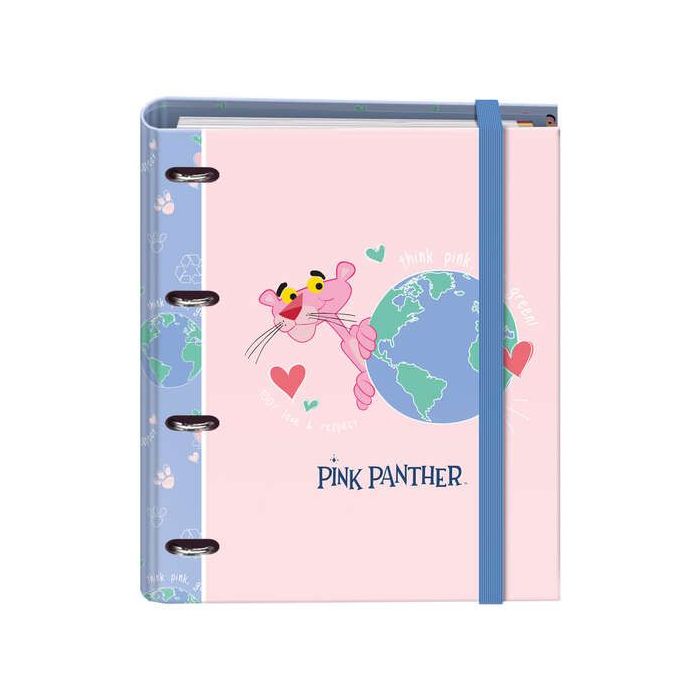 Dohe Cuaderno de Notas - 35mm - Cubierta en Carton Forrado con Papel Impreso a Todo Color y Plastificado Brillo - Mecanismo de 4 Anillas Mixtas Niqueladas