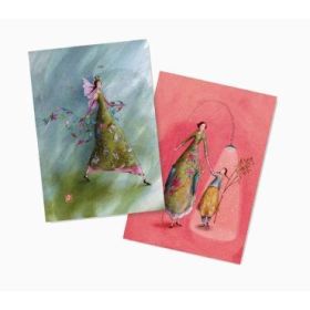 Pictura Gaëlle Boissonnard Conjunto de 2 Cuadernos A6 - Acabado en Barniz de Relieve UV Grueso - 10.5x15cm - Cuaderno Blanco y a Rayas - Papel Certificado FSC