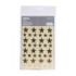 Apli Bolsa de Gomets en Forma de Estrella - Adhesivo Permanente - Adhesivo Base Agua - Libre de Disolventes - Color Oro
