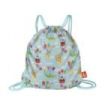 Apli Bolsa de Tela con Cierre de Cordon - Dibujos de Animales - Ideal para Guarderia, Cole o Excursiones