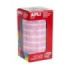 Apli Rollo de Gomets Redondos - Adhesivo Permanente - 5.192 Gomets - Fomenta la Psicomotricidad - Adhesivo Base Agua - Libre de Disolventes