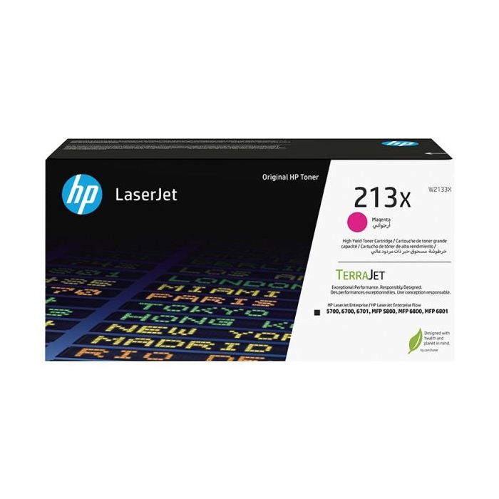 HP W2133X Magenta Cartucho de Toner Original - 213X