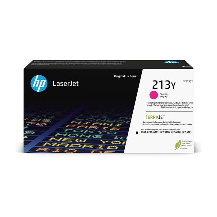 HP W2133Y Magenta Cartucho de Toner Original - 213Y