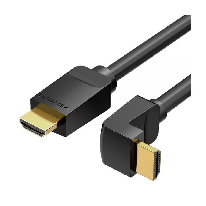 Vention Cable HDMI Macho a HDMI Macho 90º Acodado 4K 2.0 - 3m - Color Negro