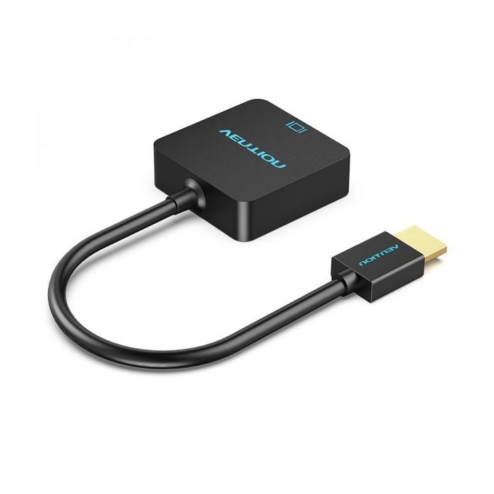 Vention Conversor HDMI Macho a VGA Hembra - 0.15m - Color Negro