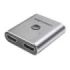 Vention Switch/Splitter HDMI Hembra a 2xHDMI Hembra 4K Bidireccional - Aluminio Gris