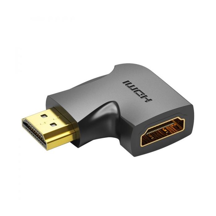 Vention Adaptador HDMI Macho a HDMI Hembra 4K 270º - Color Negro