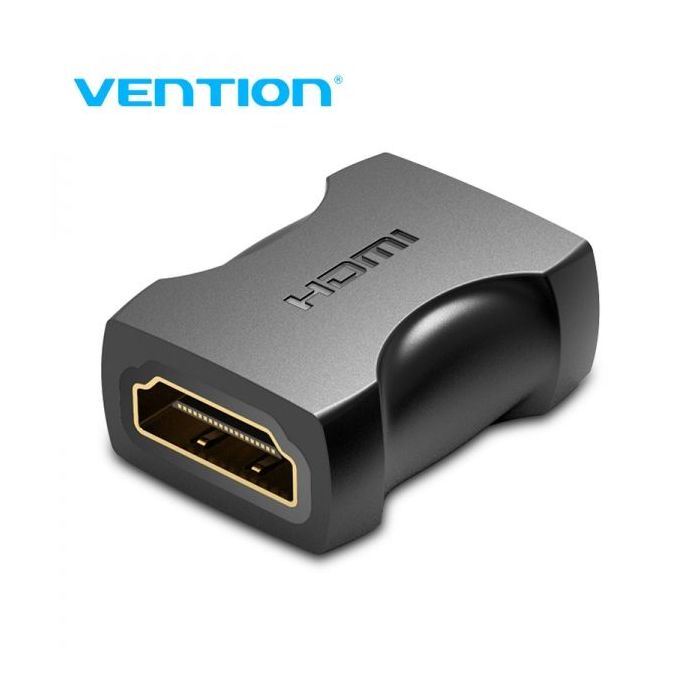 Vention Adaptador HDMI Hembra a HDMI Hembra 4K 2.0 - Color Negro