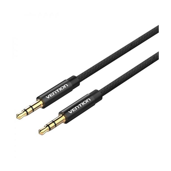 Vention Cable Estereo Jack Macho 3.5 a Jack Macho 3.5 - 2m - Color Negro