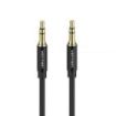 Vention Cable Estereo Jack 3.5 Macho a Jack 3.5 Macho - 0.5m - Color Negro
