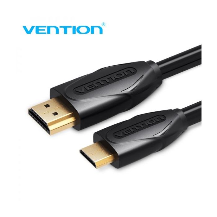 Vention Cable HDMI Macho a Mini HDMI Macho - 2m - Color Negro