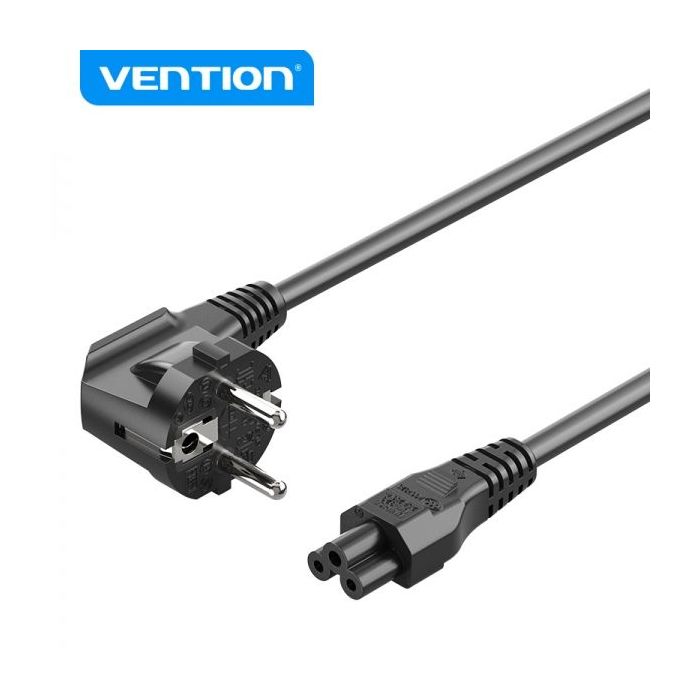 Vention Cable de Alimentacion EU C5 - 1.8m - Color Negro