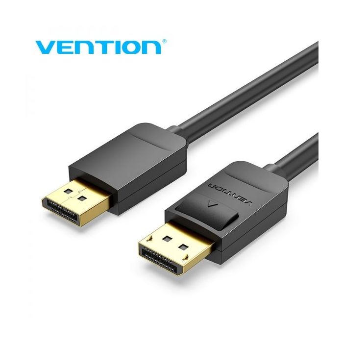 Vention Cable Displayport Macho a Displayport Macho 1.2 4K - 3m - Color Negro