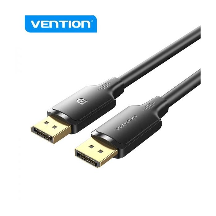 Vention Cable DisplayPort Macho a DisplayPort Macho 1.2 4K - 10m - Color Negro
