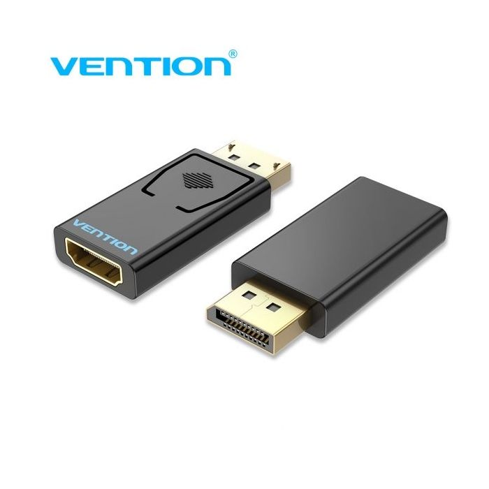 Vention Adaptador Displayport Macho a HDMI Hembra - Color Negro