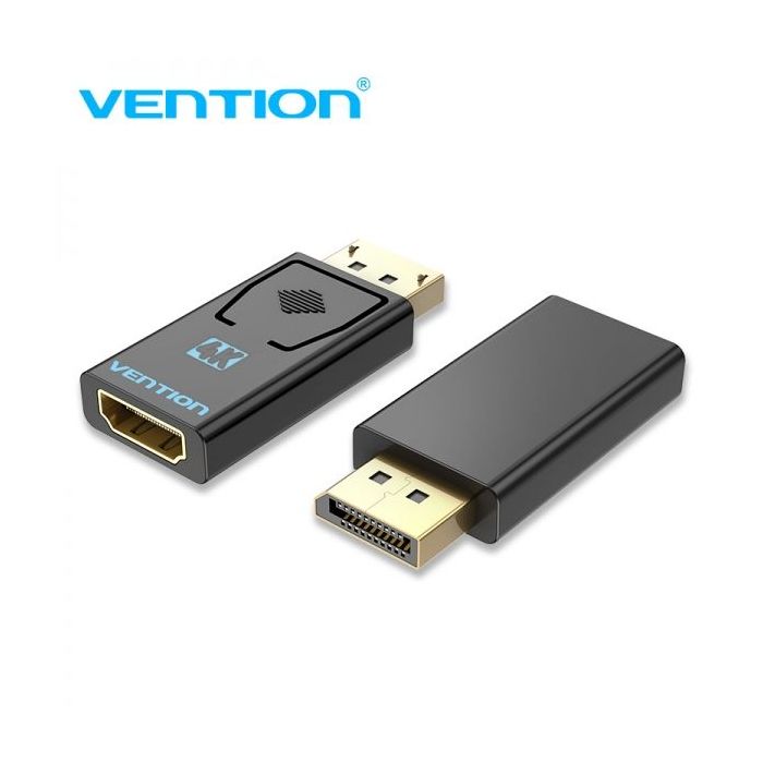 Vention Adaptador Displayport Macho a HDMI Hembra - Color Negro