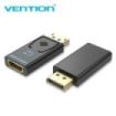 Vention Adaptador Displayport Macho a HDMI Hembra - Color Negro