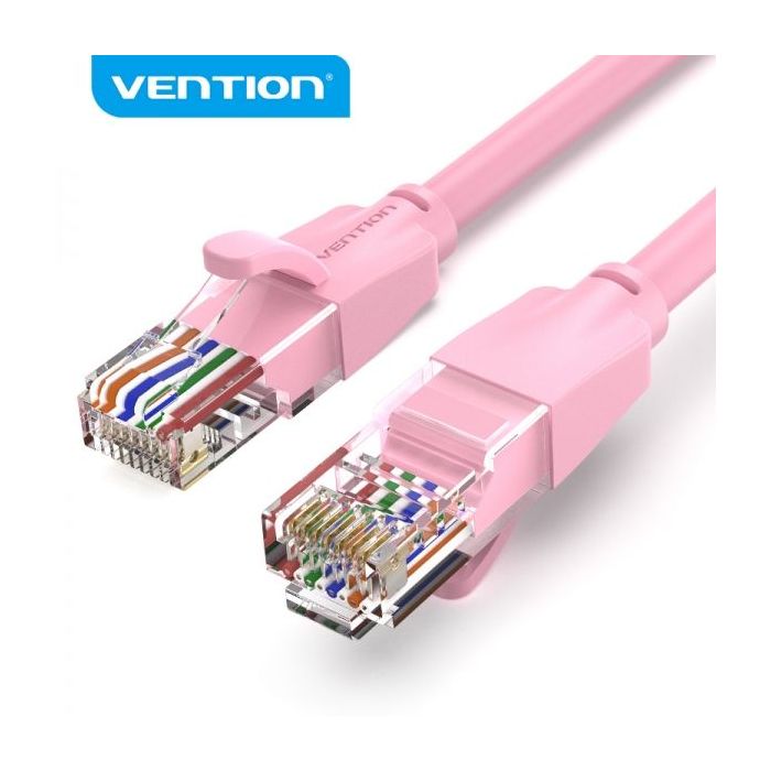 Vention Cable de Red RJ45 UTP Cat.6 - 2m - Color Rosa