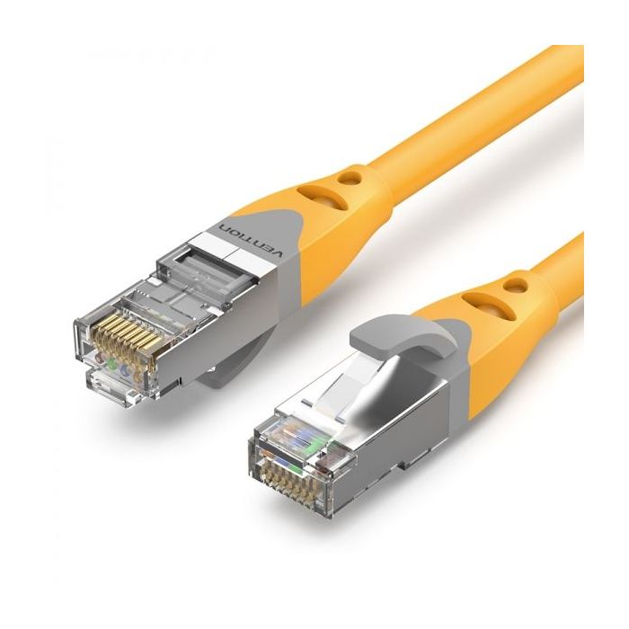 Vention Cable de Red SFTP RJ45 Cat.6a - 2m - Color Amarillo