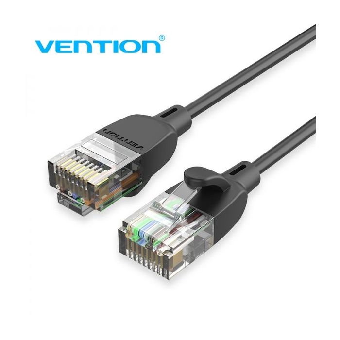 Vention Cable de Red RJ45 UTP Cat.6A - 3m - Color Negro