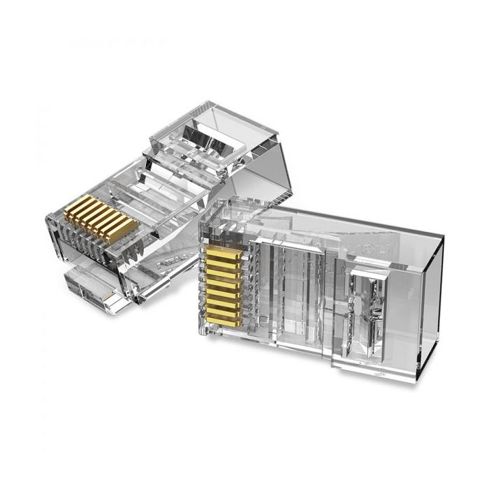 Vention Pack de 100 Conectores de Red UTP RJ45 Cat.6