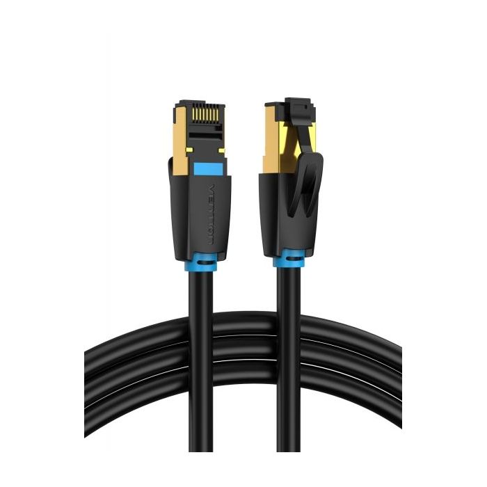 Vention Cable de Red SFTP RJ45 Cat.8 - 0.5m - Color Negro