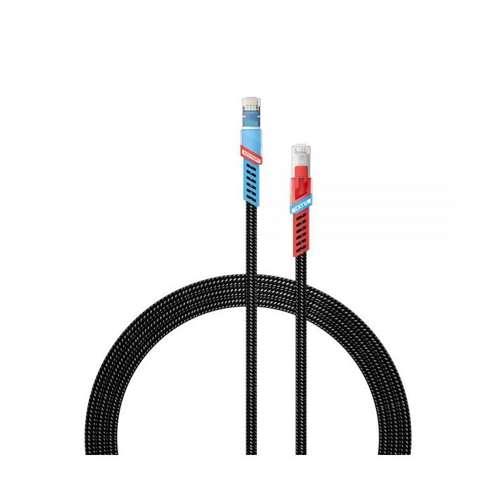 Vention Cable de Red SFTP Cat.8 Gaming - 1m - Color Negro