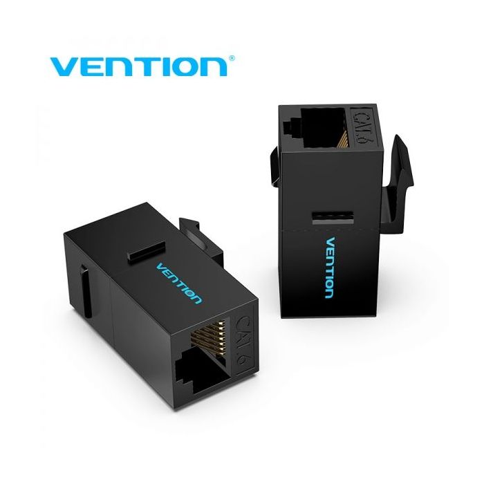 Vention Conector de Red UTP RJ45 Cat6 - Color Negro