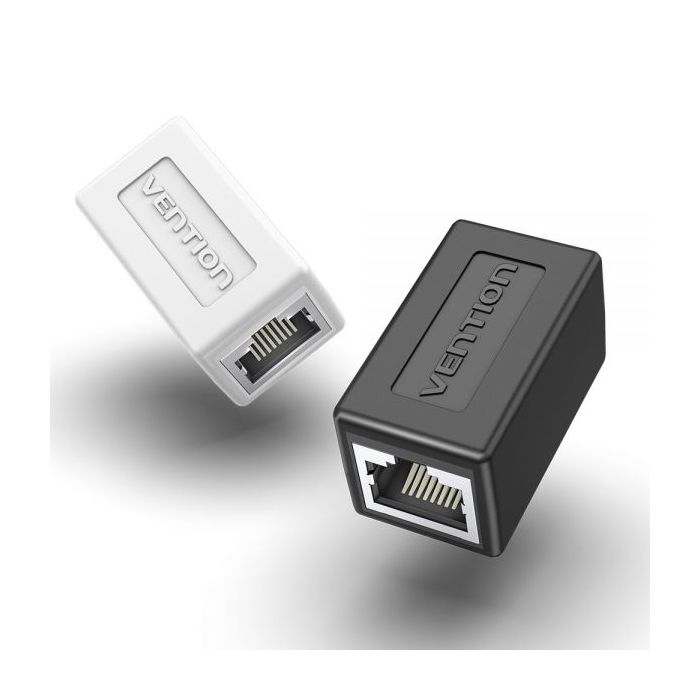 Vention Adaptador Conector RJ45 Cat.6 FTP Hembra a Hembra - Color Negro