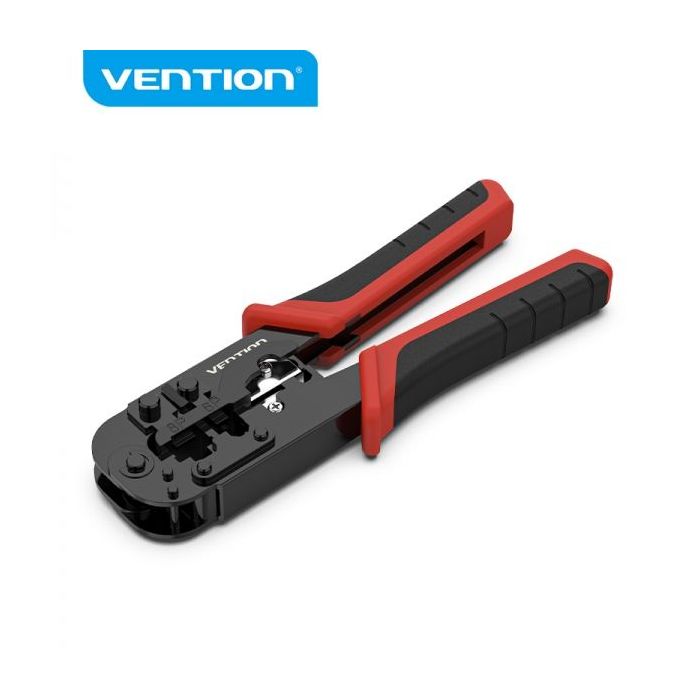 Vention Crimpadora Metalica para RJ45 - Color Negro y Rojo