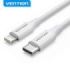 Vention Cable USB-C Macho a Lightning Macho - 1m - Color Blanco
