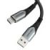 Vention Cable USB 2.0 Macho a MicroUSB Macho 60W 480Mbps - 1m - Color Gris