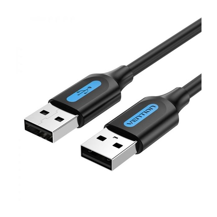 Vention Cable USB 2.0 Macho a USB Macho - 2m - Color Negro