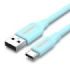 Vention Cable USB-A Macho a USB-C Macho - 1m - 3A 60W 480Mbps - Color Azul