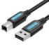 Vention Cable Impresora USB 2.0 Macho a USB-B Macho - 1m - Color Negro