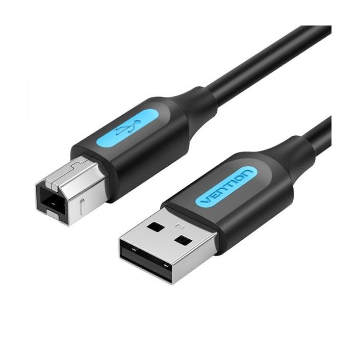 Vention Cable Impresora USB 2.0 Macho a USB-B Macho - 1m - Color Negro
