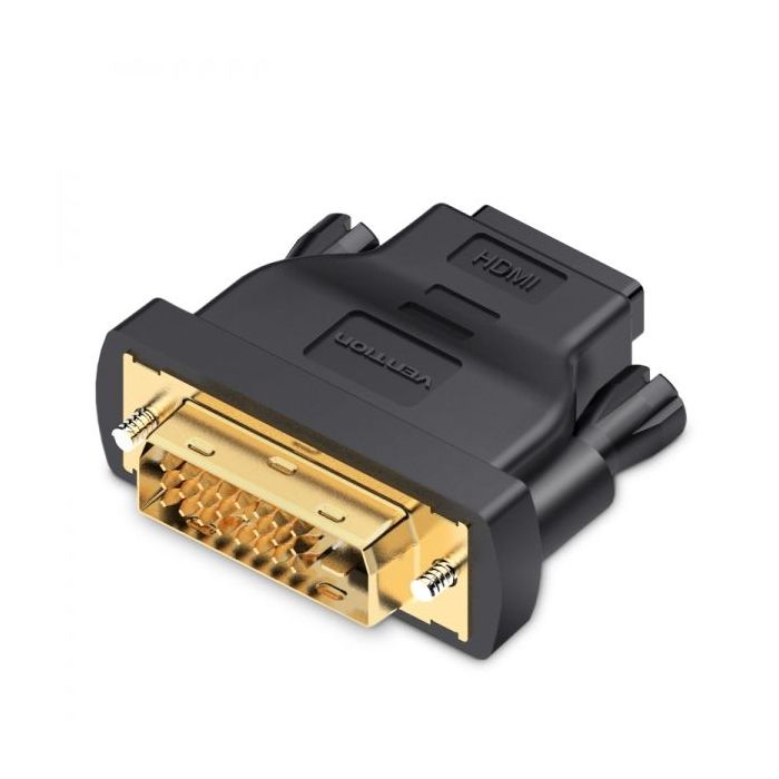 Vention Adaptador DVI Macho a HDMI Hembra - Color Negro