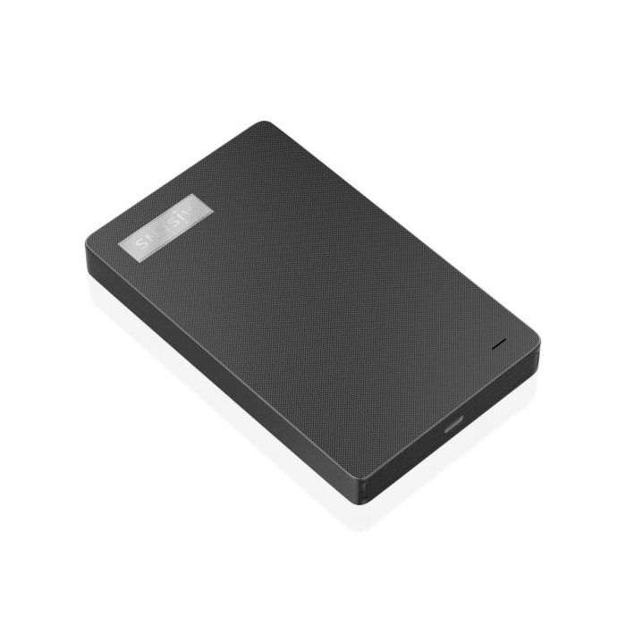 Aisens Caja Externa - Instalacion sin Herramientas - Plug and Play - Conexion USB-C USB3.1 Gen1 - Velocidad hasta 5.0Gbps - Compatible con Discos SATA I/II/III - Indicador LED - Color Negro