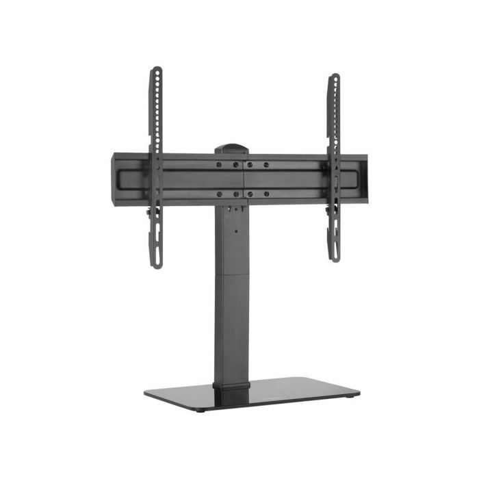Aisens Eco Soporte de Mesa Giratorio para Monitor/TV - Estilo Sobremesa - Acero de Alta Resistencia - Facil Instalacion y Ajuste - Vesa Maximo 600x400mm - Carga Maxima 40Kg - Sistema Pasacables - Color Negro