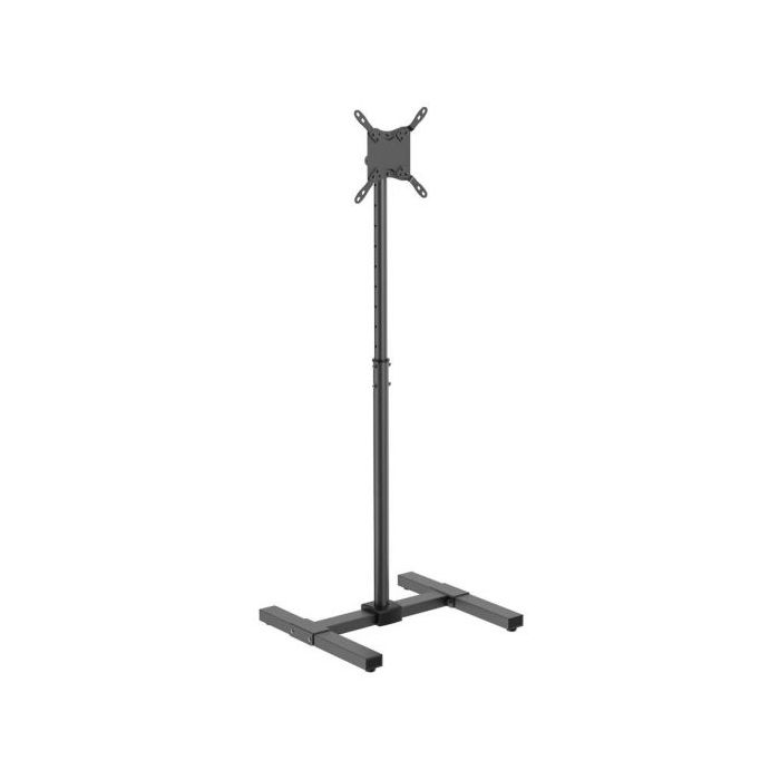 Aisens Soporte de Suelo Inclinable y Extensible para Monitor/TV de 13?-42? - Acero de Alta Resistencia - Pintura Electrostatica - Vesa Maximo 200x200mm - Carga Maxima 20Kg - Inclinacion 0º/+30º - Color Negro