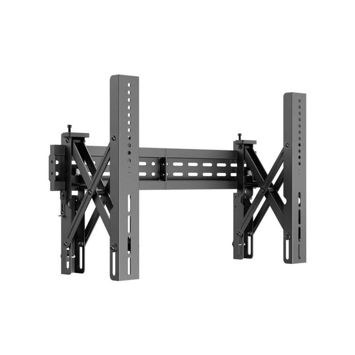 Aisens Soporte Videowall Pop-Out TV 37?-70? - Acero Alta Resistencia - Sistema Extensible - Vesa Max 600x400mm - Carga Max 70Kg - Color Negro