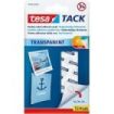 Tesa Tesatack Pack de 72 Puntos Adhesivos de Doble Cara - Fuertes y Limpias - Transparentes