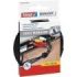 Tesa On - Off Cable Manager Pack de Tira de Velcro 5m x 10mm - Para Organizar Cables - Color Negro