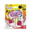 Carioca Pack de 8 Rotuladores Perfumados Doble Punta - Tinta Perfumada y Lavable - Aromas Naturales - Libre de Sustancias Alergenicas - Punta Bloqueada y Conica para Doble Trazo - Color Varios