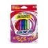 Carioca Color Up Pack de 10 Rotuladores Magicos - Tinta Magica Cambia de Color - Punta Maxi Bloqueada y con Tapa Ventilada - Color Varios