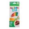 Carioca Tita Pack de 12 Lapices de Resina - Cuerpo Hexagonal - Escritura Blanda - Mina Segura y Super Resistente a las Caidas - Color Varios